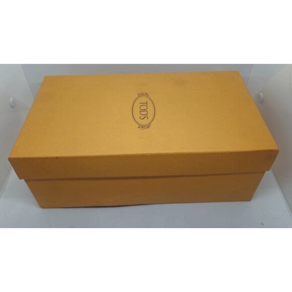 Tods Black Suede Gommino Driving Loafers With Rubber Pebble Sole - Picture 8 of 8